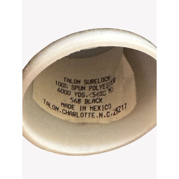 Talon SureLock and Maxi-Lock Black Serger Thread Cones 3000 Yds Lot of 5 - Picture 5 of 5